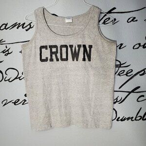 Carolina Crown DCI Drumline Gray Tank Top, M